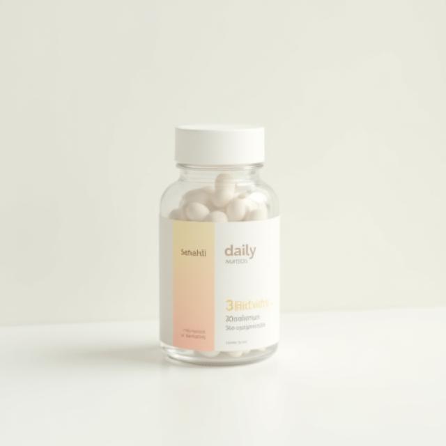 Botol multivitamin harian SehatNutrisi